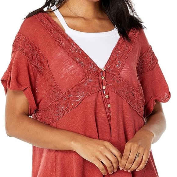 NWT Free People Women's Way Out There Tunic Sz Small - Picture 3 of 4
